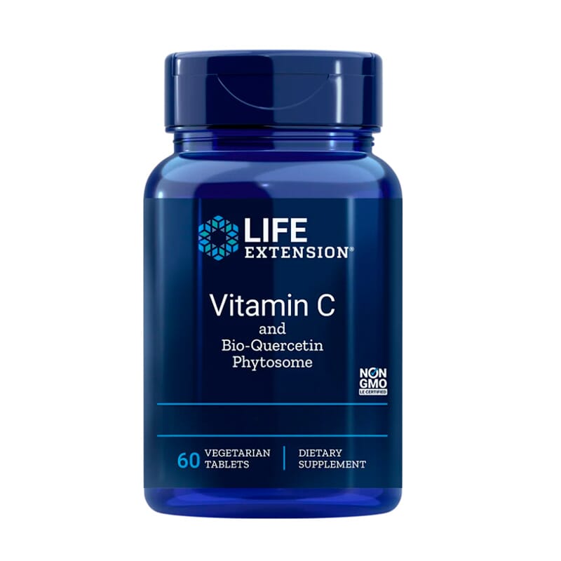 Vitamin C And Quercetin Phytosome 60 Tabs
