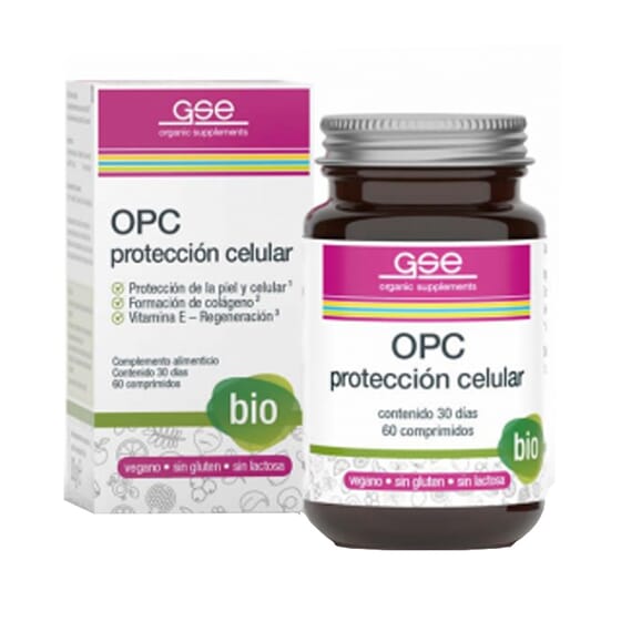 OPC Protezione Cellulare Bio 60 Tabs di GSE Organic Supplements