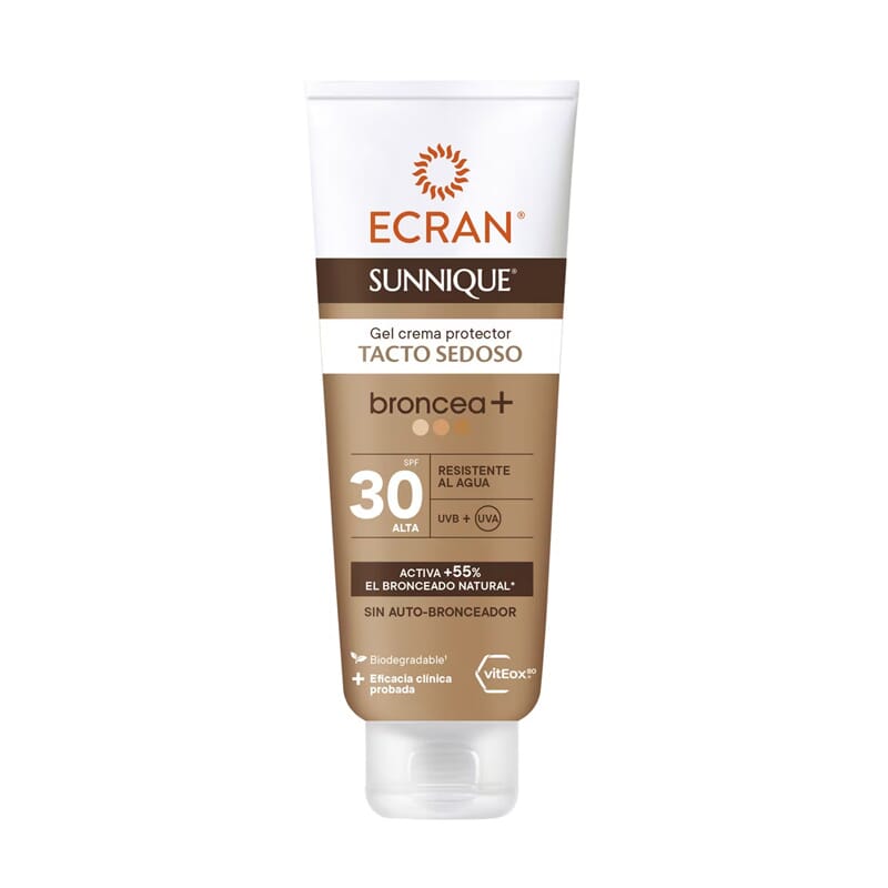 Sunnique Broncea+ Gel Crème Beschermend SPF30 250 ml