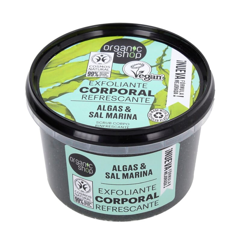 Exfoliante Corporal Refrescante Algas Y Sal Marina 250 ml