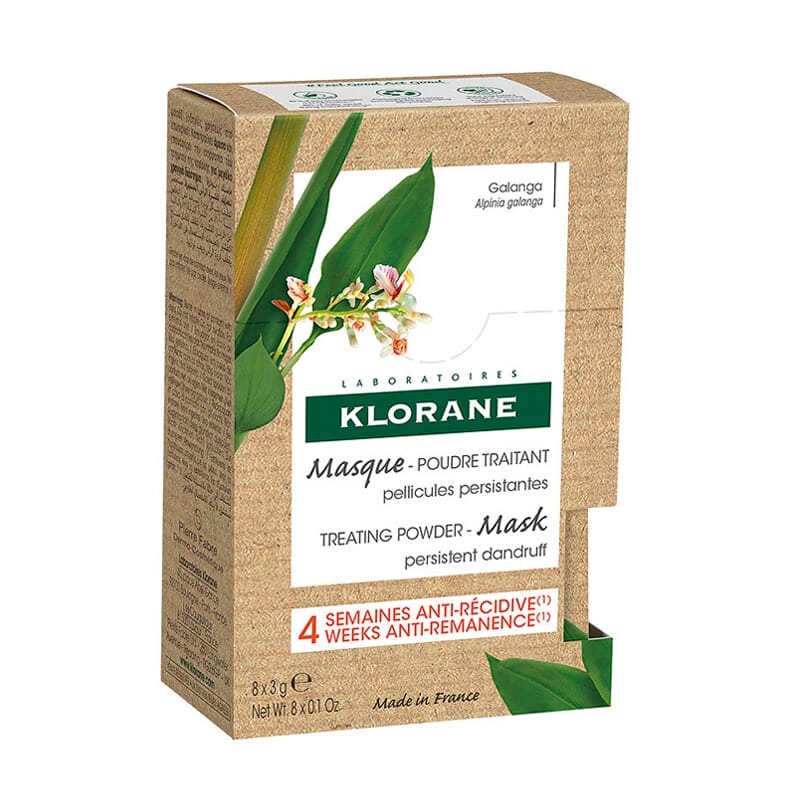 Máscara Capilar Anticaspa Com Galanga 8 Unds 3g