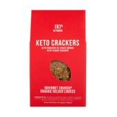 Kéto Crackers aux Graines de Lin Doré 60g de Ketonico