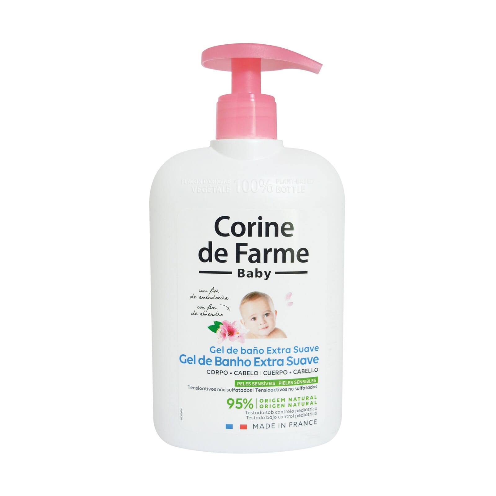 Baby Crema Corporal Extra Suave Flor De Almendro 500 ml