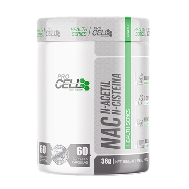 NAC N-Acetil-L-Cisteína 60 Caps