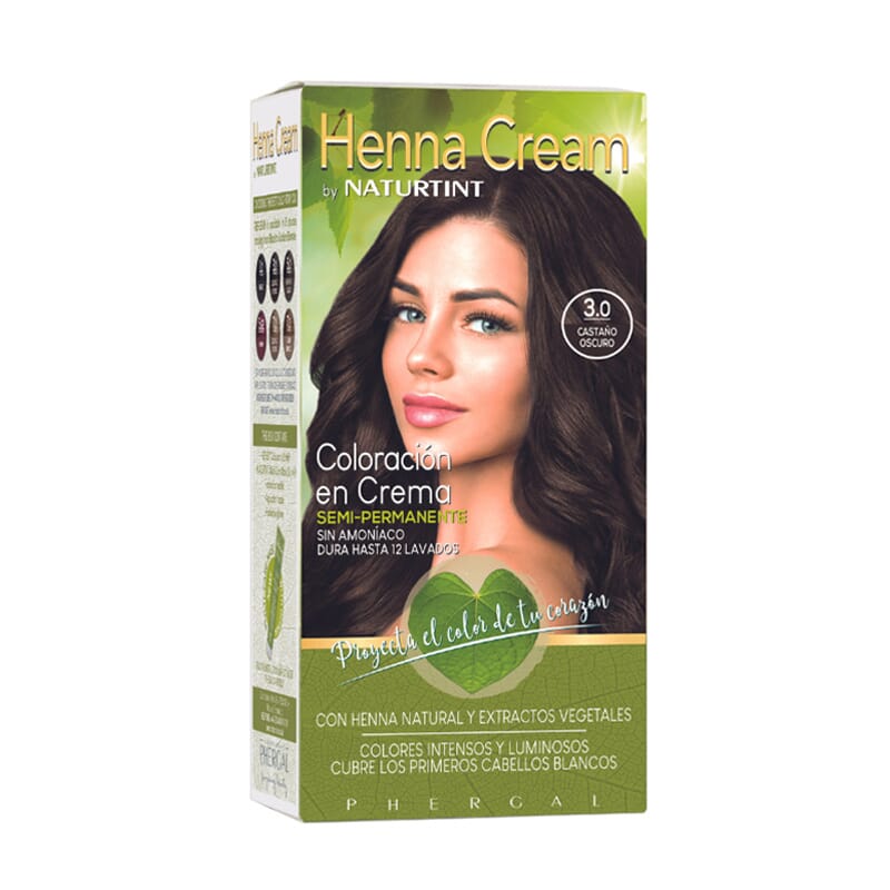 Naturtint Henna Cream 3.0 Castaño Oscuro