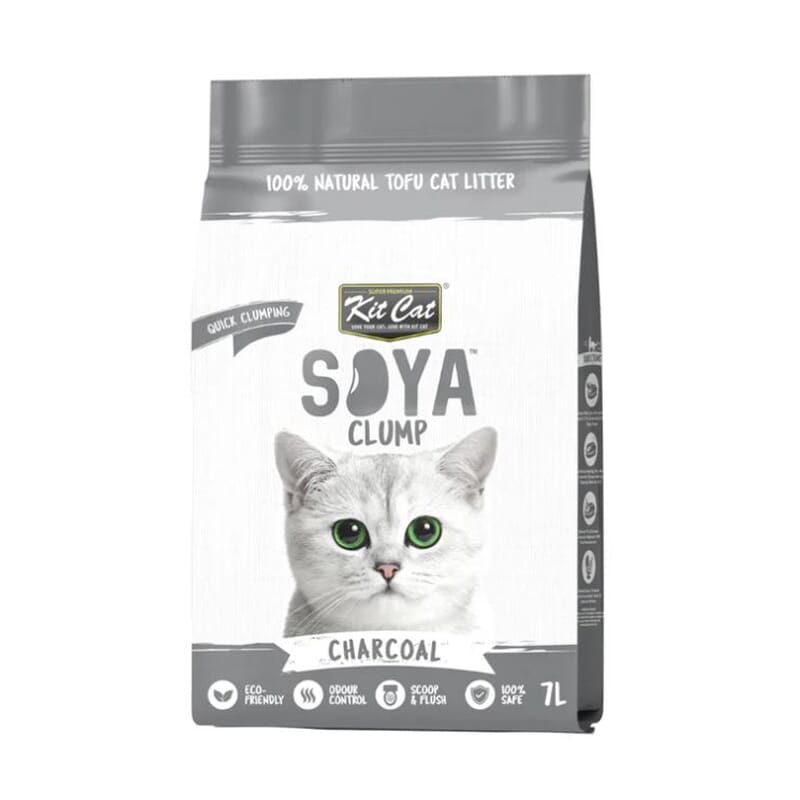 Soya Clump Arena De Soja Charcoal L Kit Cat
