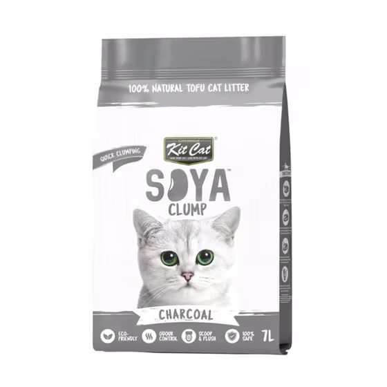 Soya Clump Arena De Soja Charcoal L Kit Cat