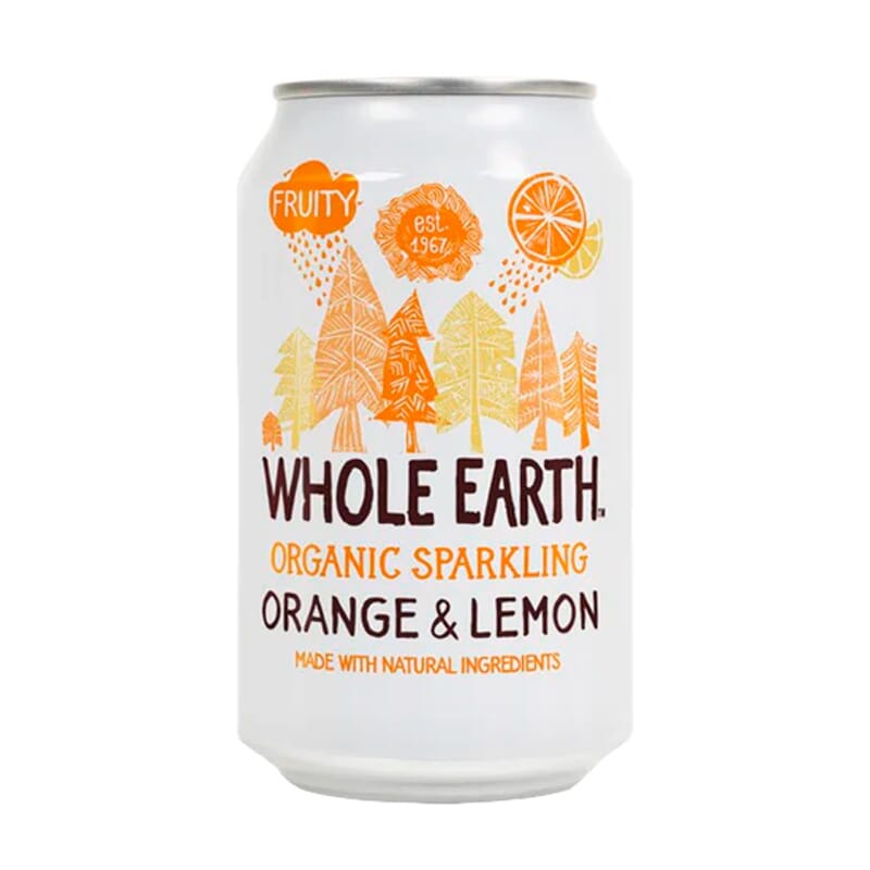 Refresco Sin Azucar Bio Naranja Limon  24 Uds 330 ml