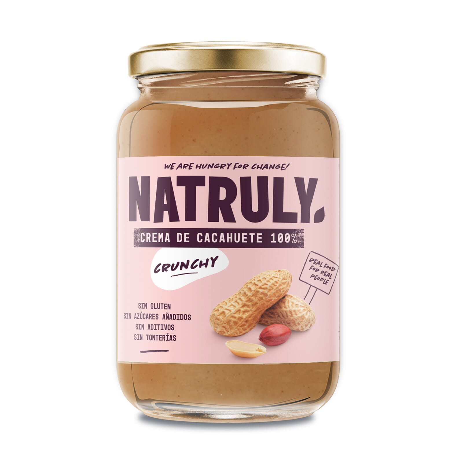 Crema De Cacahuete Crunchy 500g