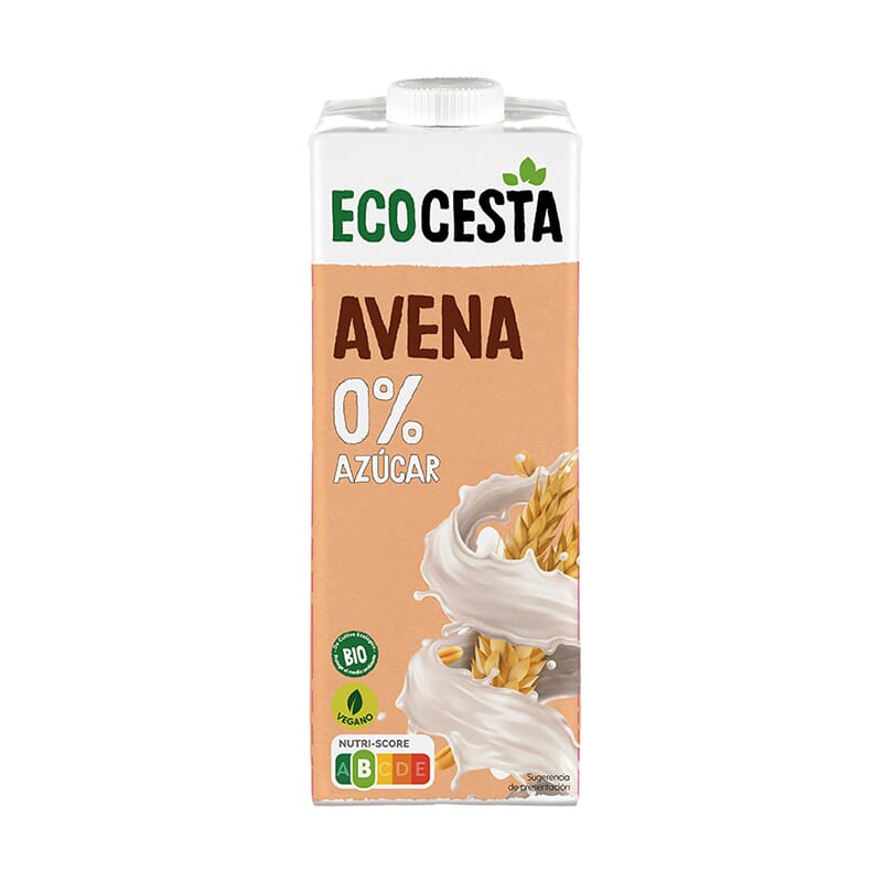 Bebida Vegetal De Avena Sin Azucar Bio 1 L