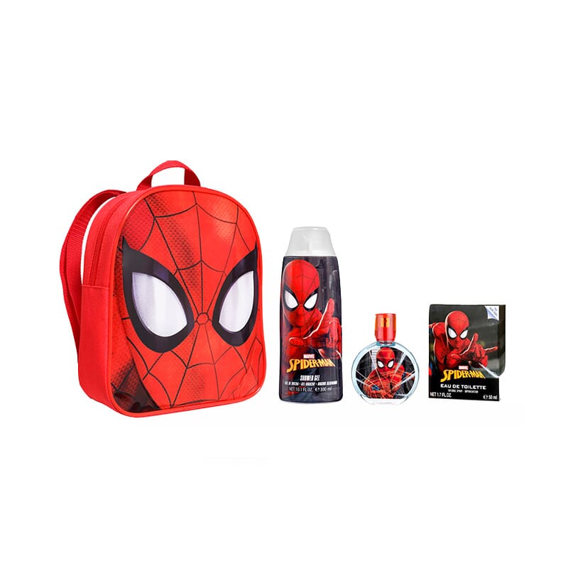 Spiderman Lote EDT 50 ml + Gel 300 ml + Mochila