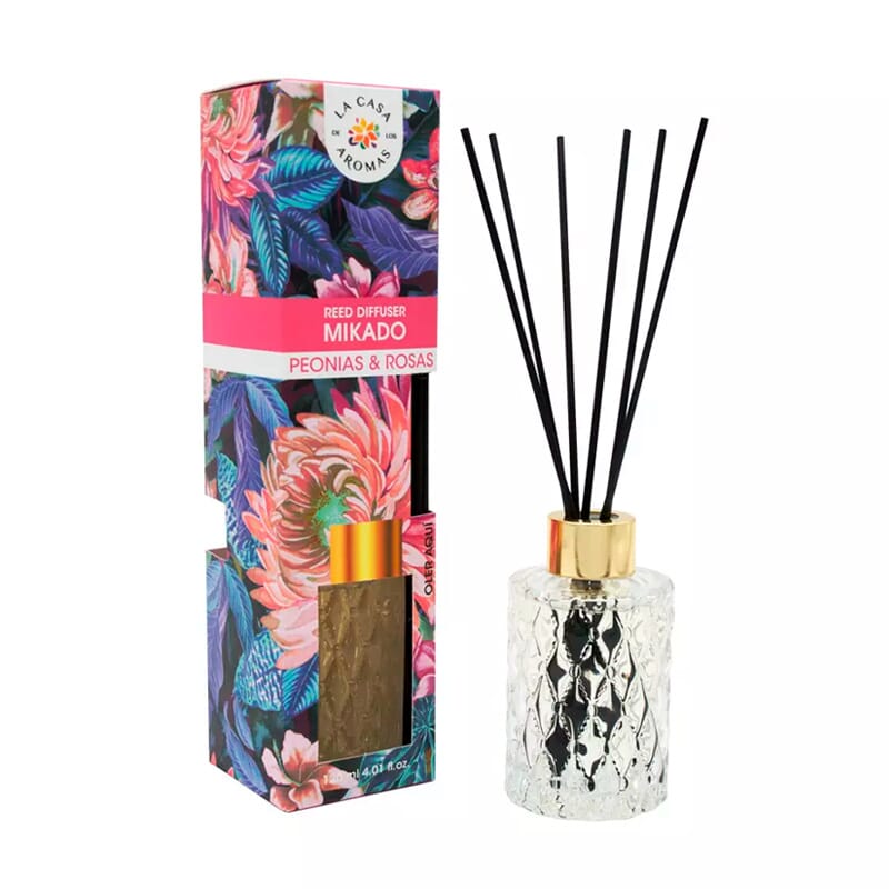 Mikado Lufterfrischer #Pfingstrosen & Rosen 120 ml