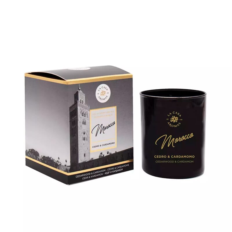 Duftkerze Marokko Edition #Cedro & Kardamom 140g