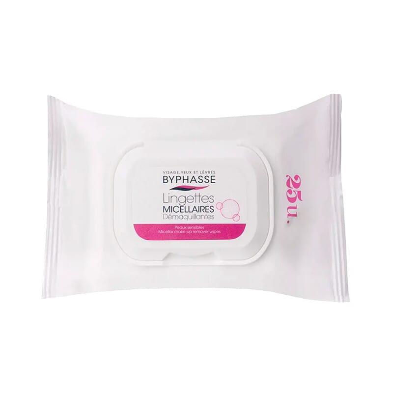 Toallitas Desmaquillantes Solución Micelar 25 Uds