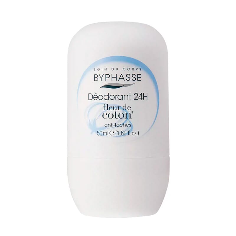 Desodorante 24H Flor De Algodón (Roll-On) 50 ml
