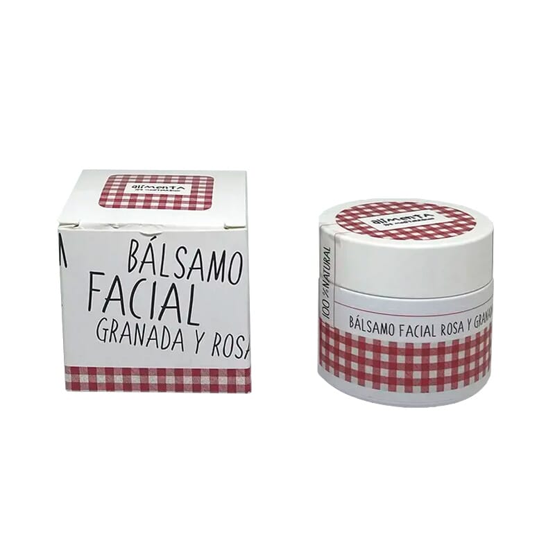 Bálsamo Facial Romã E Rosa 50 ml