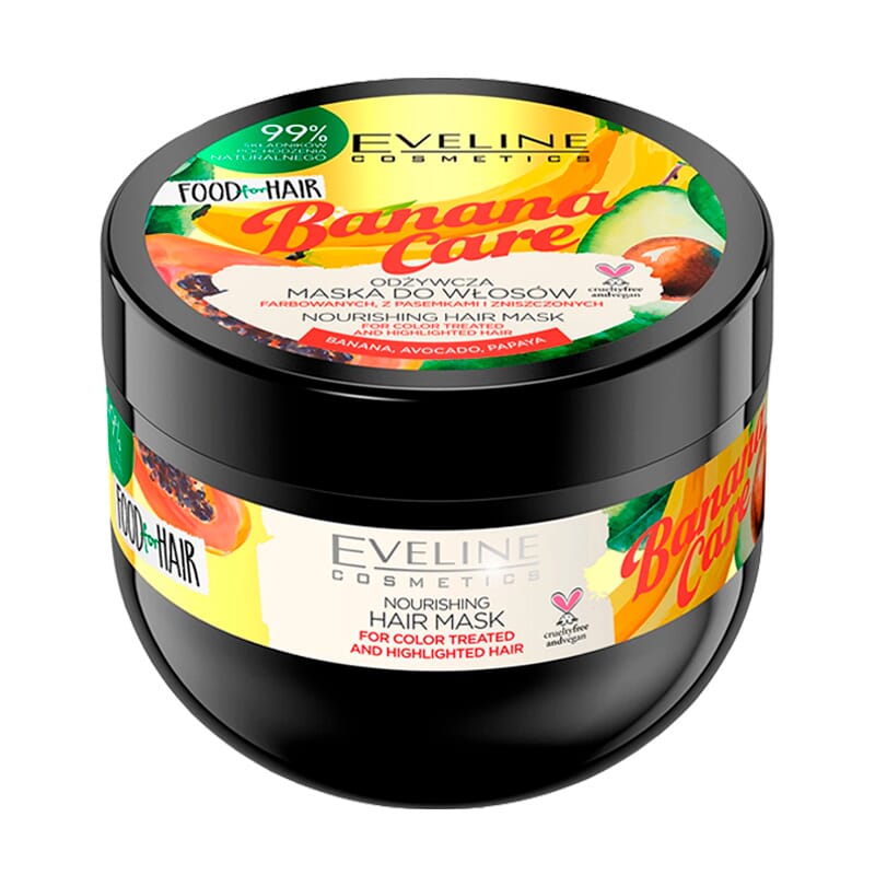 Food For Hair Banana Care Mascarilla Nutritiva 500 ml