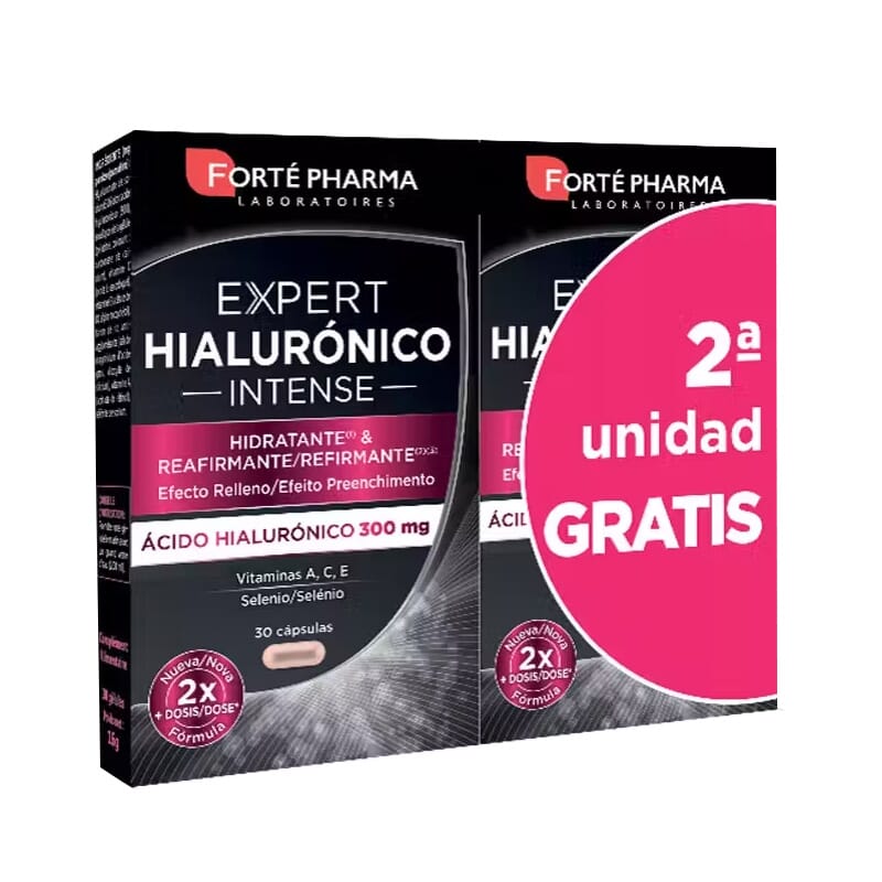 Expert Hyaluronisch Intense Duplo 2 Ud 30 Caps