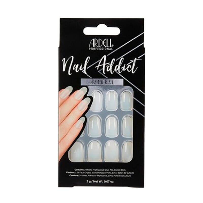 Nail Addict Natural Oval 24 Uds