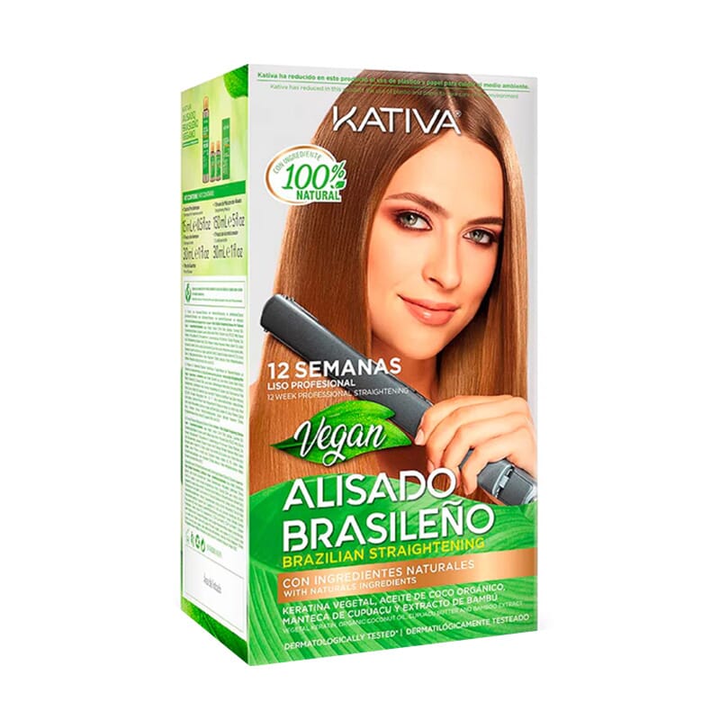 Kativa Alisado Brasileño Vegan Lote 5 Uds