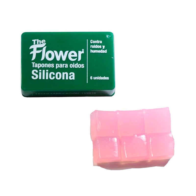 Bouchon pour les Oreilles en Silicone 6 Unités