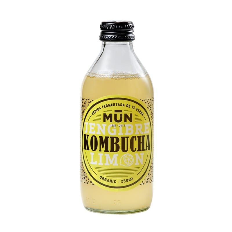 Kombucha Gember Citroen 250 ml
