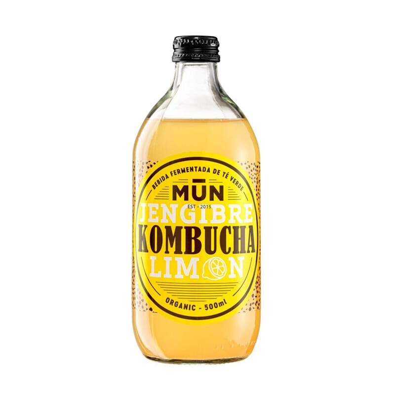 Kombucha Gember Citroen 500 ml
