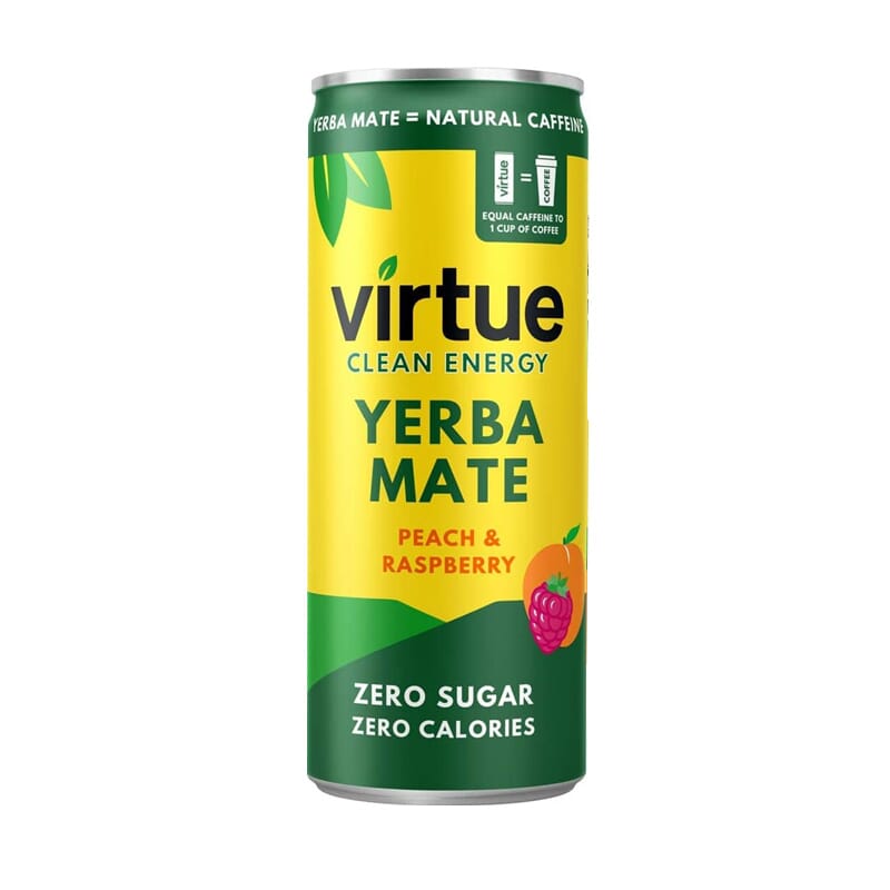 Clean Energy Yerba Mate Frambuesa Melocotón 250 ml