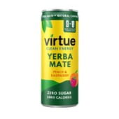 Clean Energy Yerba Mate Framboise Pêche 250 ml de Virtue