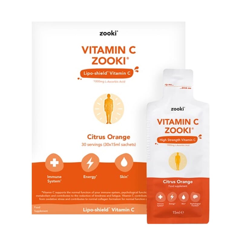 Vitamina C Zooki  30 St 15 ml