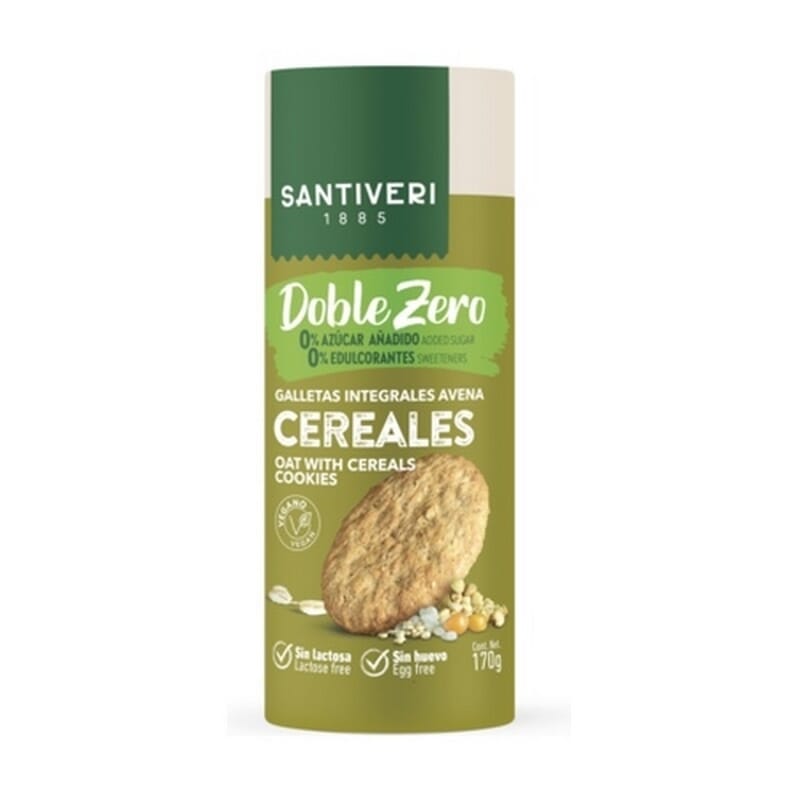 Galletas Integrales Cereales Doble Zero 170g