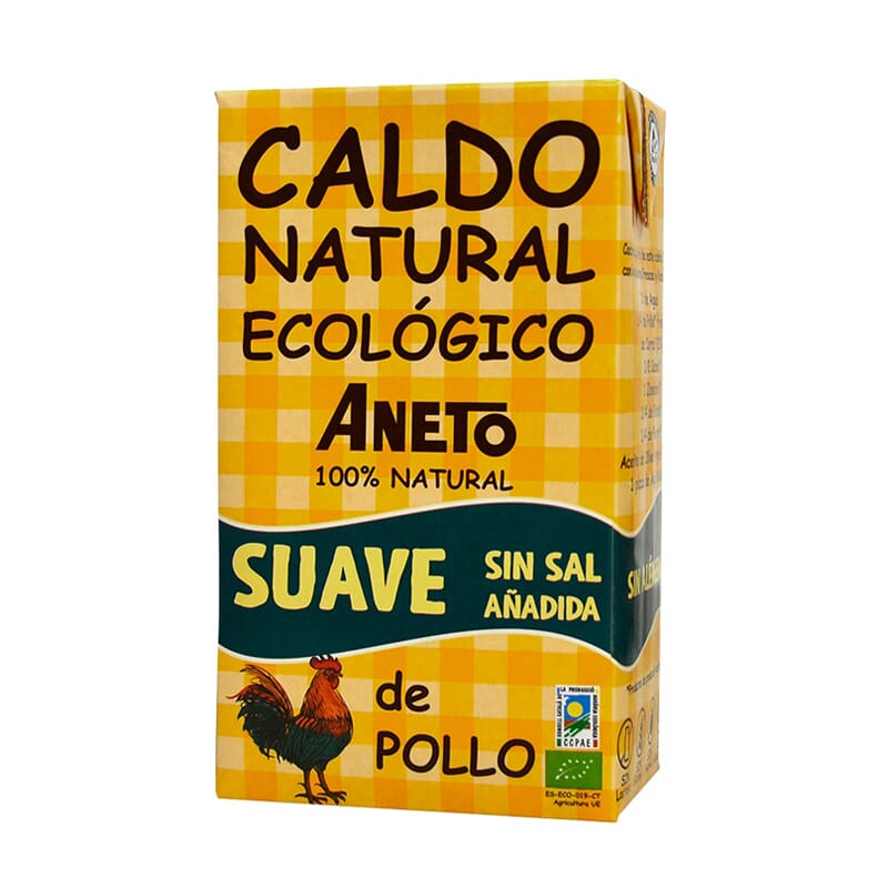 Caldo Natural De Pollo Suave Bio 1 L