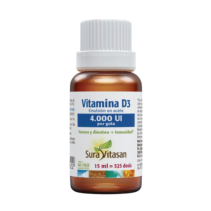 Vitamina D3 4000 UI 15 ml