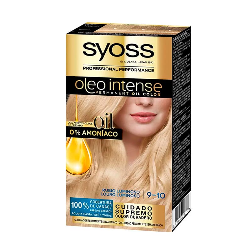 Oleo Intense Tinte Sin Amoniaco #9.10-Rubio Luminoso