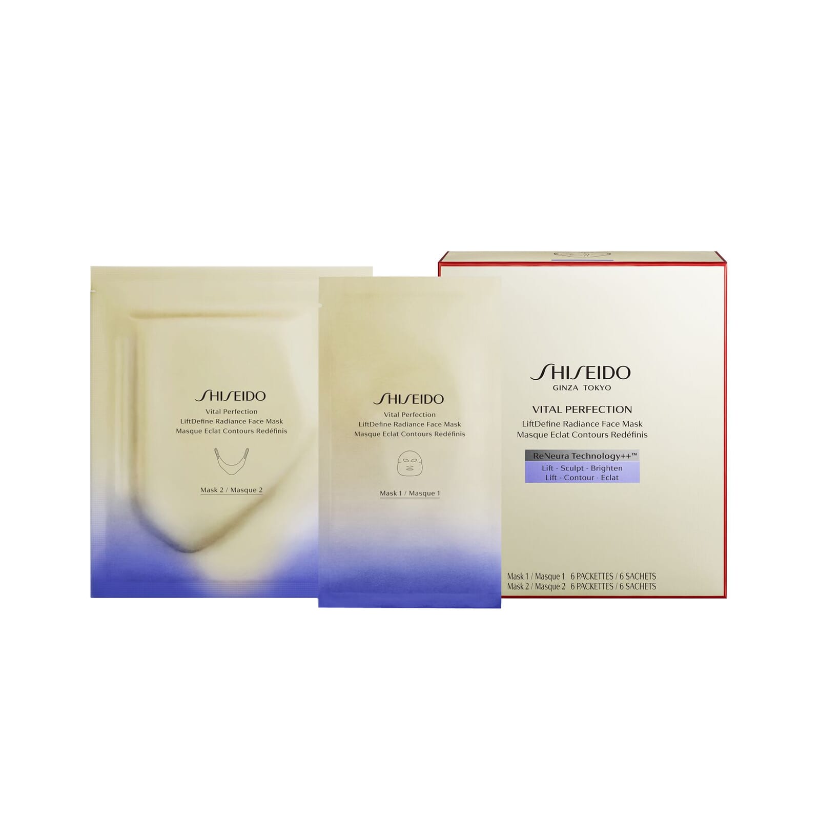 Vital Perfection Liftdefine Radiance Face Mask 6 Uds