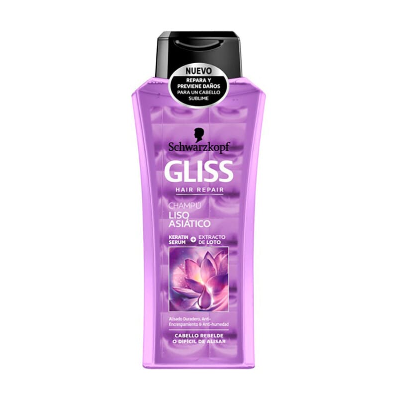 Gliss Liso Asiatico Champú 370 ml