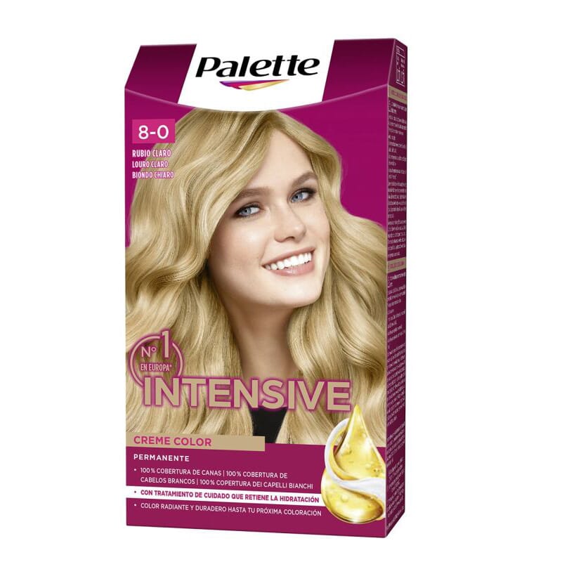 Palette Intensive Tinte #8-Rubio Claro
