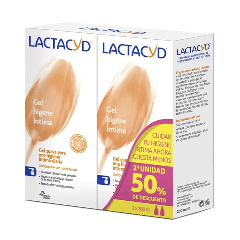 Lactacyd Gel Intimo Duplo 2 Uds