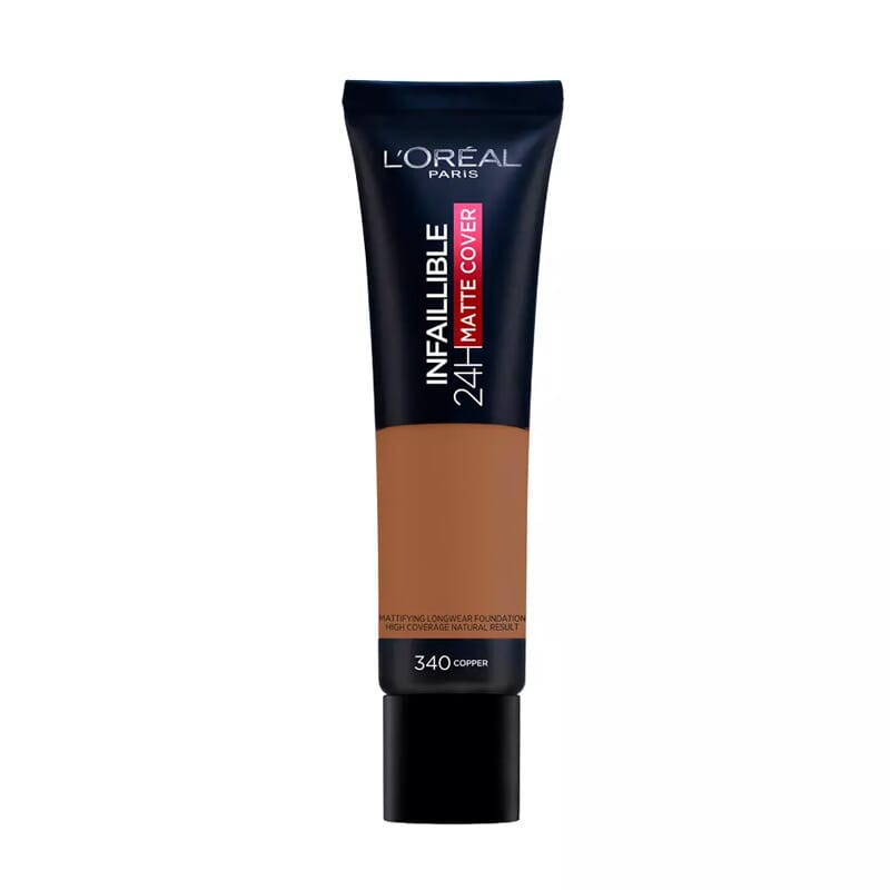 Infaillible 24H Matte Cover Foundation #340-Copper
