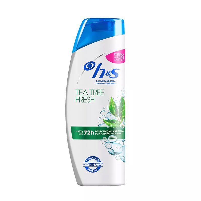 H&S Champú Tea Tree Fresh Limpia & Purifica 340 ml