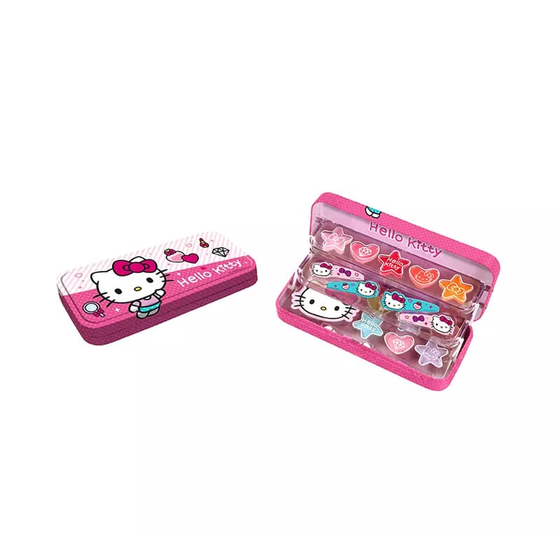 Hello Kitty Plumier Alumino Maquillaje Lote