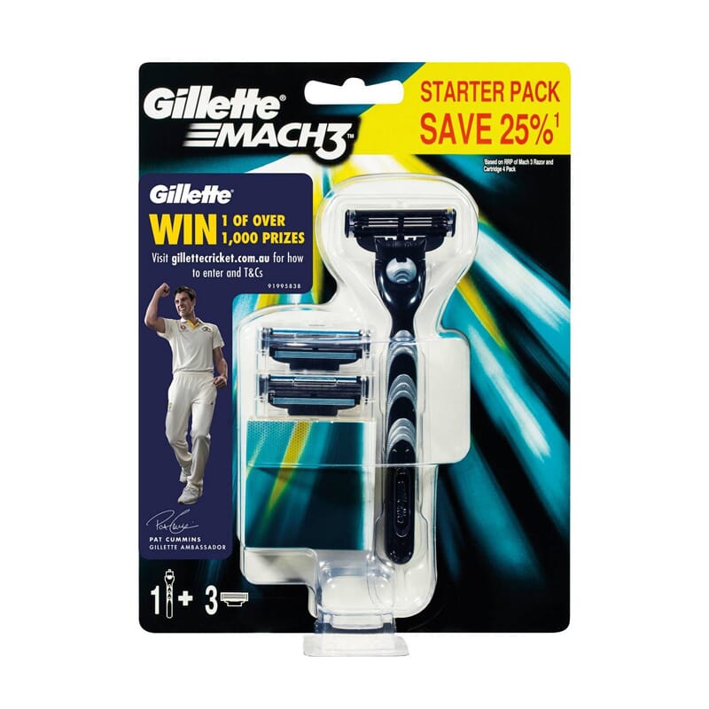 Mach 3 Máquina + 3 Recambios  