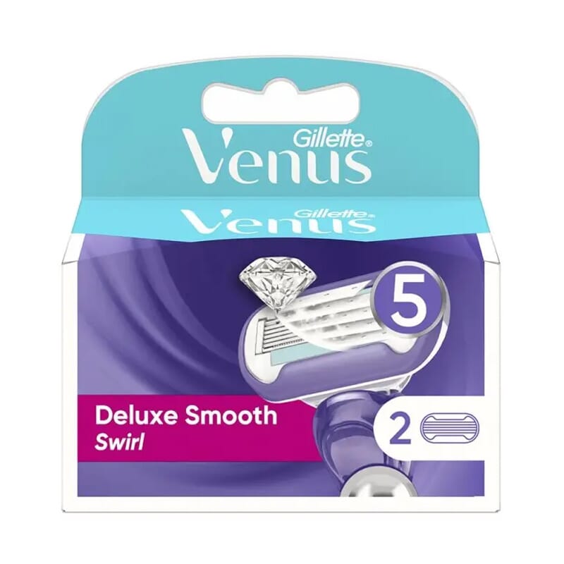 Venus Deluxe Smooth Swirl Cuchillas Recambio 2 Uds