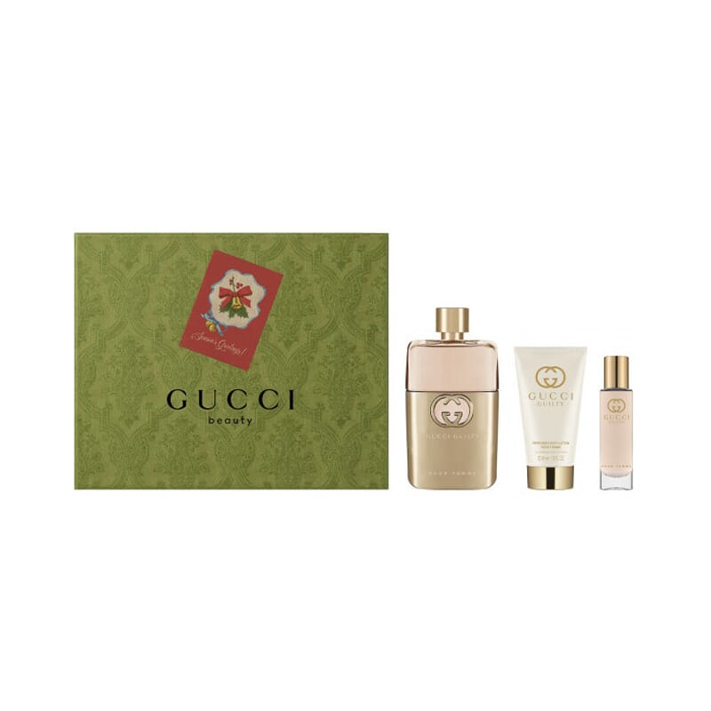 Gucci Guilty Set 3 prodotti EDT 90 ml + 15 ml