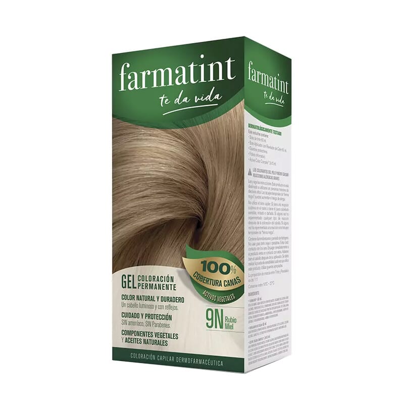 Farmatint Gel 9N Loiro Mel 150 ml