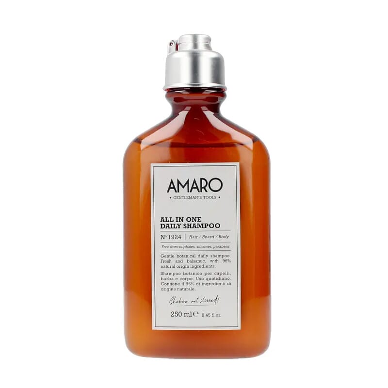Amaro All In One Daily Shampoo N-924 Hair/Beard/Body 250 ml