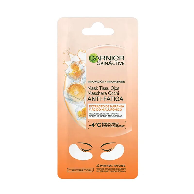 Skin Active Mask Tissu Ojos Antifatiga 2 Uds