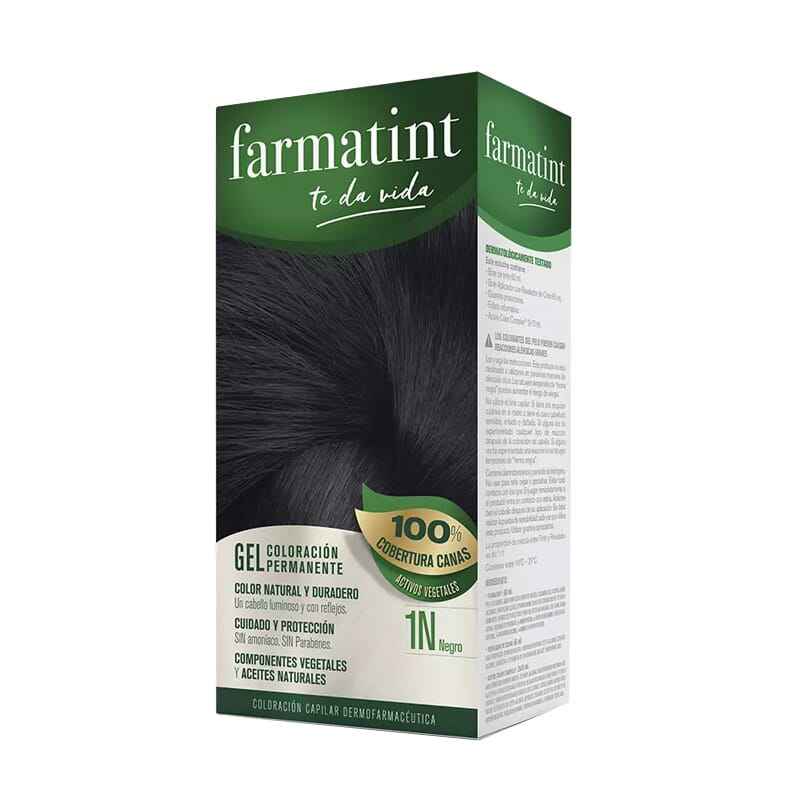 Farmatint Gel 1N Negro 150 ml