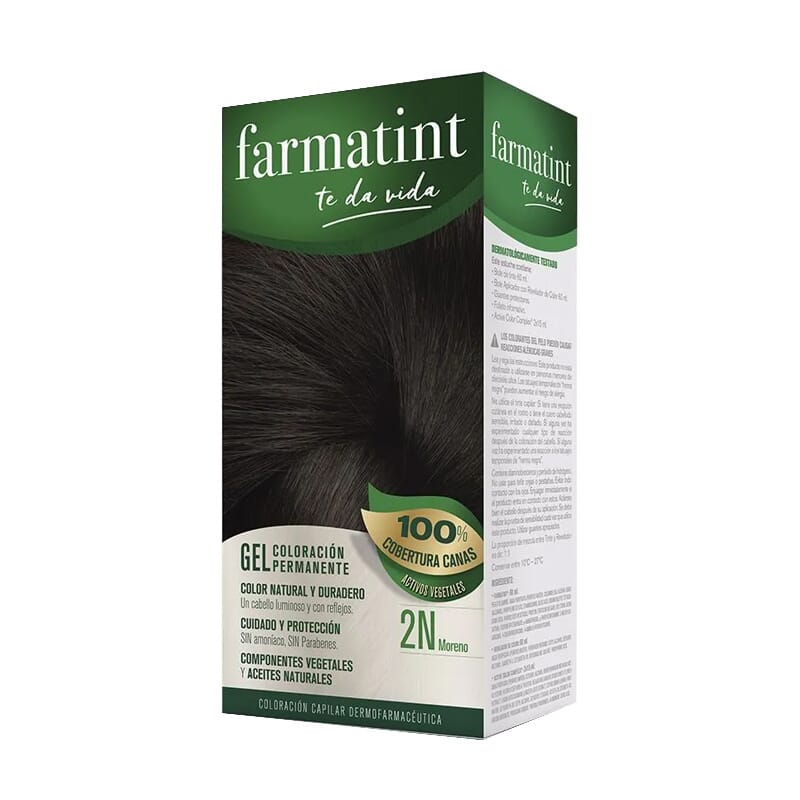 Farmatint Gel 2N Moreno 150 ml