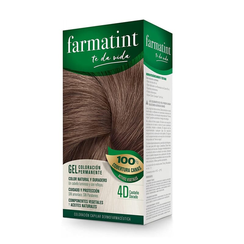 Farmatint Gel N4D Castaño Dorado 150 ml